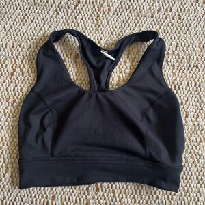 FP MOVEMENT by FREE PEOPLE Black workout top size Small.